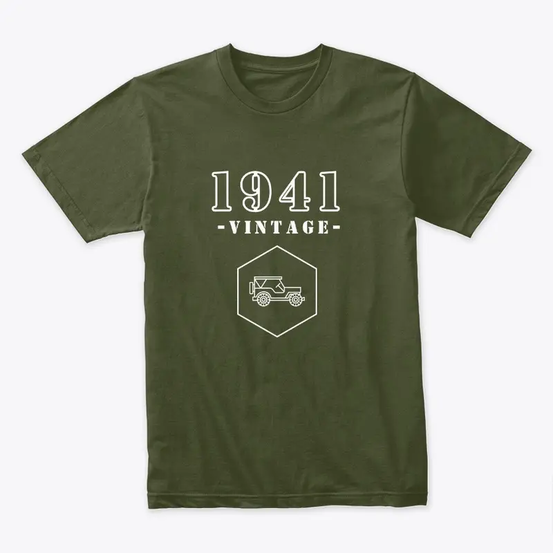 1941 Vintage Willys-Inspired Tee